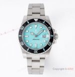 Swiss Copy Rolex DiW Submariner 'Aquamarine' Turquoise blue Carbon Bezel watch Cal.3135 Movement